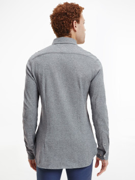 náhled Tommy Hilfiger pánská šedá košile Dobby