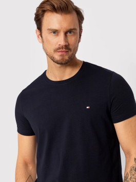 náhled   Tommy Hilfiger pánské tmavě modré triko