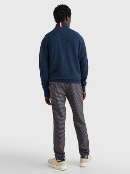 náhled Tommy Hilfiger pánský modrý svetr