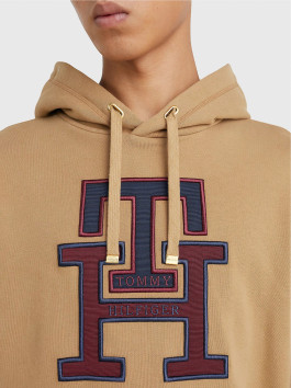 náhled Tommy Hilfiger pánská hnědá mikina