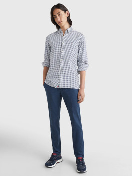 náhled Tommy Hilfiger pánská modrá kostkovaná košile