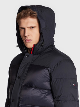 náhled Tommy Hilfiger pánská tmavě modrá bunda