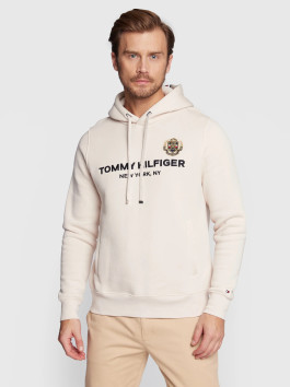 náhled Tommy Hilfiger pánská krémová mikina