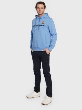 náhled Tommy Hilfiger pánská modrá mikina