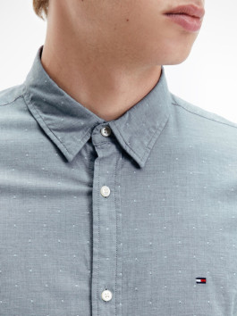 náhled Tommy Hilfiger pánská šedá košile