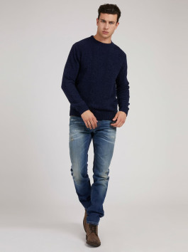 náhled Guess pánský tmavě modrý svetr