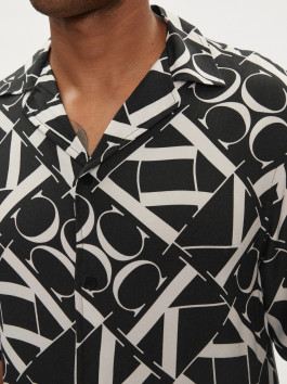 náhled Calvin Klein pánská černobílá košile