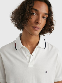 náhled Tommy Hilfiger pánské bílé polo triko