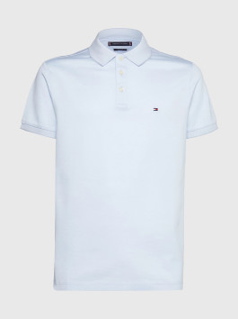 náhled Tommy Hilfiger pánské světle modré polo Oxford