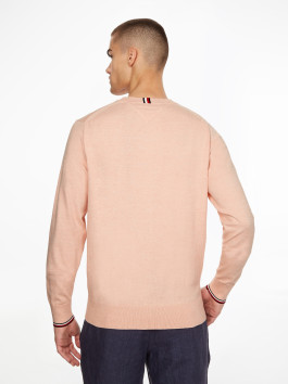 náhled Tommy Hilfiger pánský lososový svetr