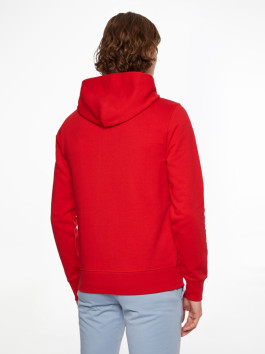 náhled Tommy Hilfiger pánská červená mikina Square logo