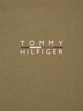 náhled Tommy Hilfiger pánská khaki mikina Square logo