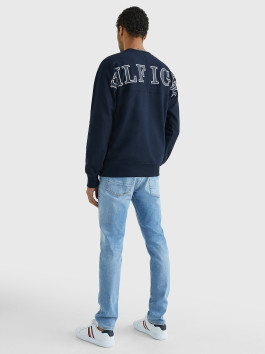 náhled Tommy Hilfiger pánská tmavě modrá mikina.