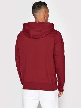 náhled Tommy Hilfiger pánská vínová mikina 1985 Hoody