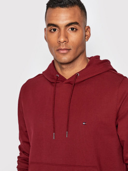 náhled Tommy Hilfiger pánská vínová mikina 1985 Hoody