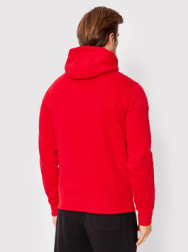 náhled Tommy Hilfiger pánská červená mikina Centre