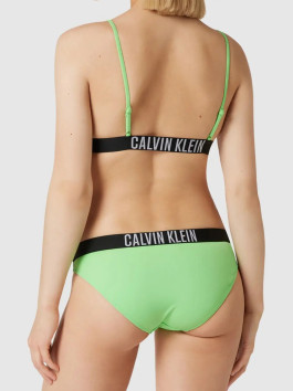 náhled Calvin Klein dámská zelená plavková podprsenka