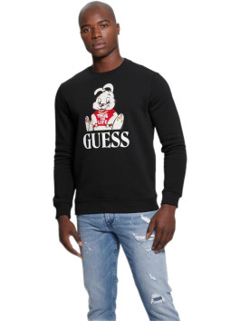 náhled Guess pánská černá mikina