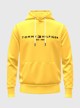 náhled Tommy Hilfiger pánská žlutá mikina Logo Hoody