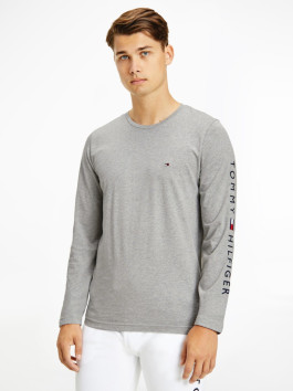 náhled Tommy Hilfiger pánské šedé triko s dlouhým rukávem