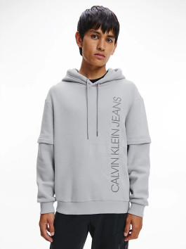 náhled Calvin Klein pánská šedomodrá mikina