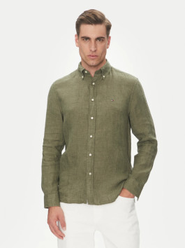 náhled Tommy Hilfiger pánská khaki košile