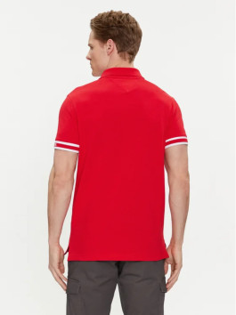 náhled Tommy Hilfiger pánské červené polo tričko
