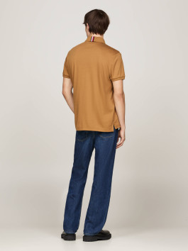 náhled Tommy Hilfiger pánské hnědé polo tričko