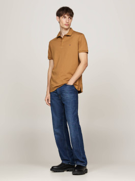 náhled Tommy Hilfiger pánské hnědé polo tričko