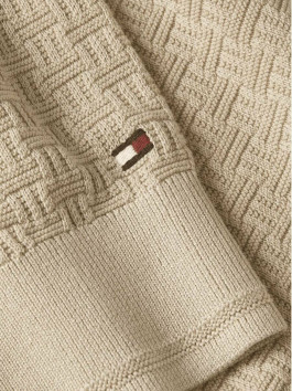 náhled Tommy Hilfiger pánský béžový svetr