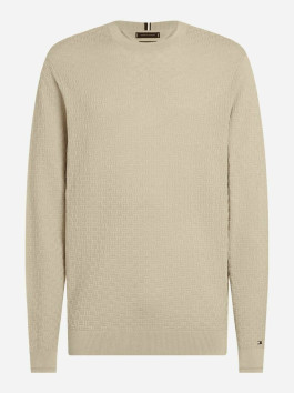 náhled Tommy Hilfiger pánský béžový svetr