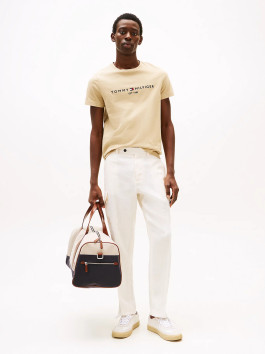 náhled Tommy Hilfiger pánské béžové tričko