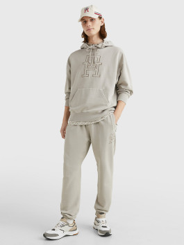 náhled Tommy Hilfiger pánská béžová mikina garment