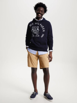 náhled Tommy Hilfiger pánská tmavě modrá mikina Monogram roundel