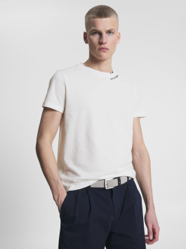 náhled Tommy Hilfiger pánské bílé tričko