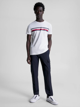 náhled Tommy Hilfiger pánské bílé triko Monotype