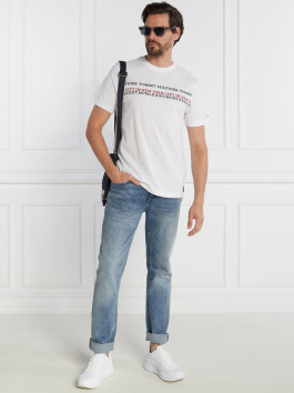 náhled Tommy Hilfiger pánské bílé tričko
