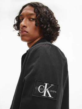 náhled Calvin Klein pánská černá keprová košile