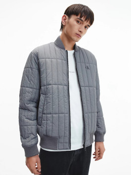 náhled Calvin Klein pánská šedá bunda