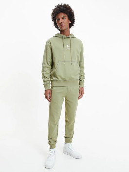 náhled Calvin Klein pánská olivově zelená mikina