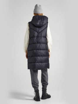 náhled Pepe Jeans dámská černá dlouhá vesta