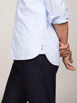 náhled Tommy Hilfiger pánská bledě modrá košile Oxford