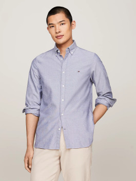náhled Tommy Hilfiger pánská šedá košile Oxford