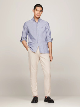 náhled Tommy Hilfiger pánská šedá košile Oxford