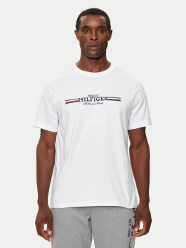 náhled Tommy Hilfiger pánské bílé tričko
