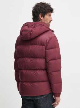 náhled Tommy Hilfiger pánská vínová bunda
