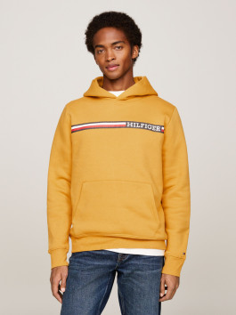 náhled Tommy Hilfiger pánská hořčicová mikina