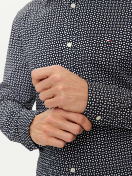 náhled Tommy Hilfiger pánská modrá košile Poplin