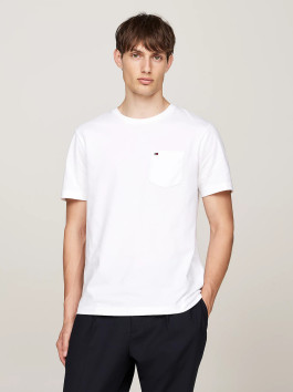 náhled Tommy Hilfiger pánské bílé tričko