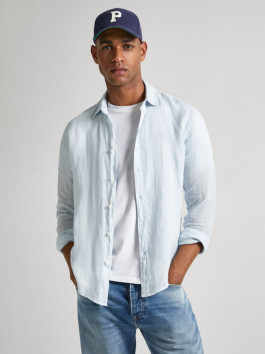 náhled Pepe Jeans pánská světle modrá košile